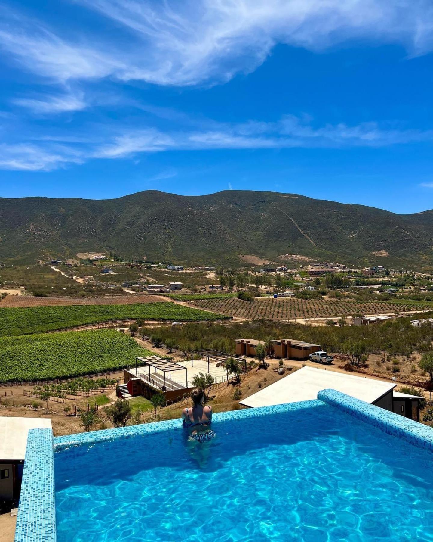 Origen75 Loft - Villas - Skypool - Vinedo, Valle De Guadalupe Exteriör bild